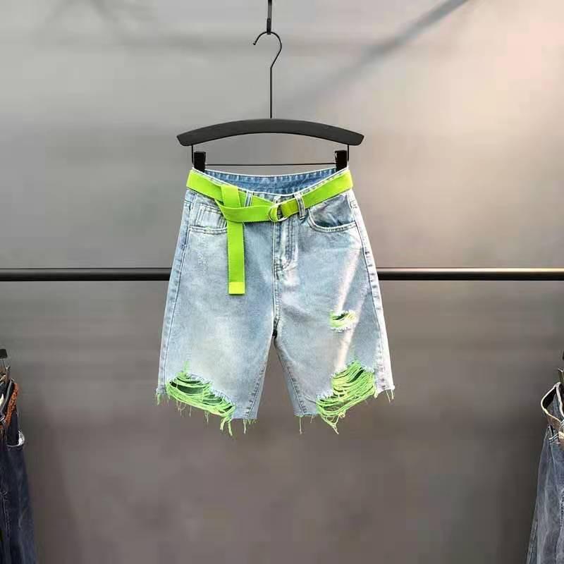 Quần Short Jean Nữ Màu Sắc Thời Trang