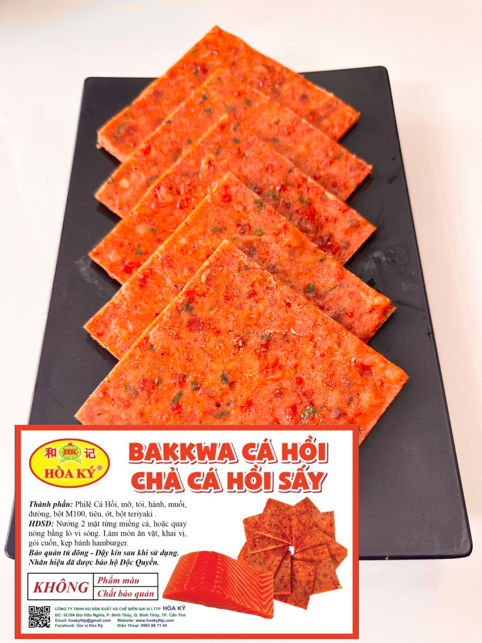 Thịt Sấy Khô ( Cá Hồi ) Bakkwa 1kg