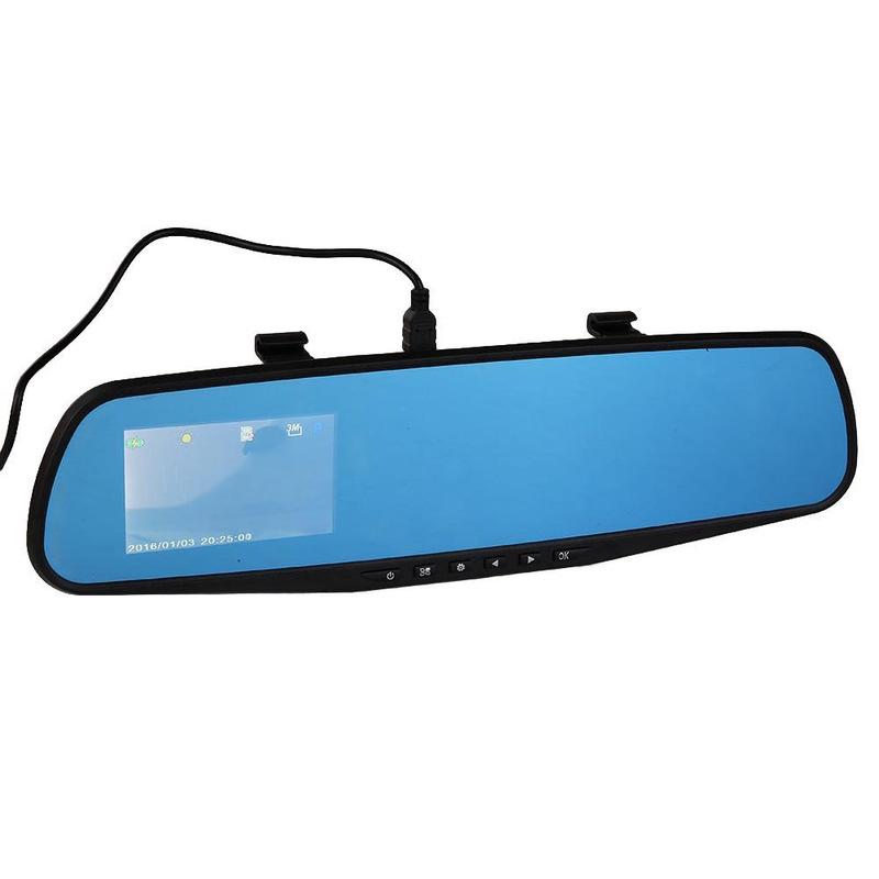 Máy quay trong xe hơi với ống kính kép 2.8 " HD 1080P
