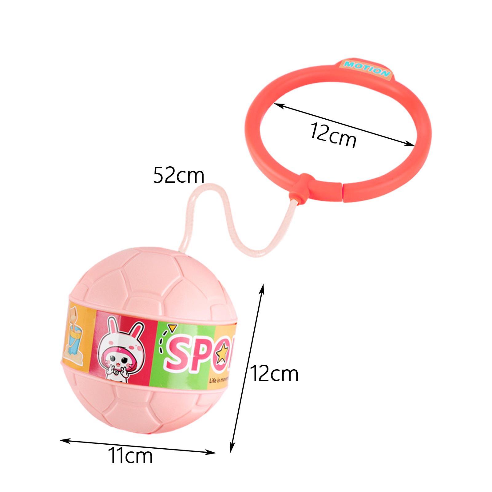 Ankle Skip Ball Exercise Skipping Toy flashlights Jumping Game Rope Ball Playground Equipment for Party Game Outdoor Activities