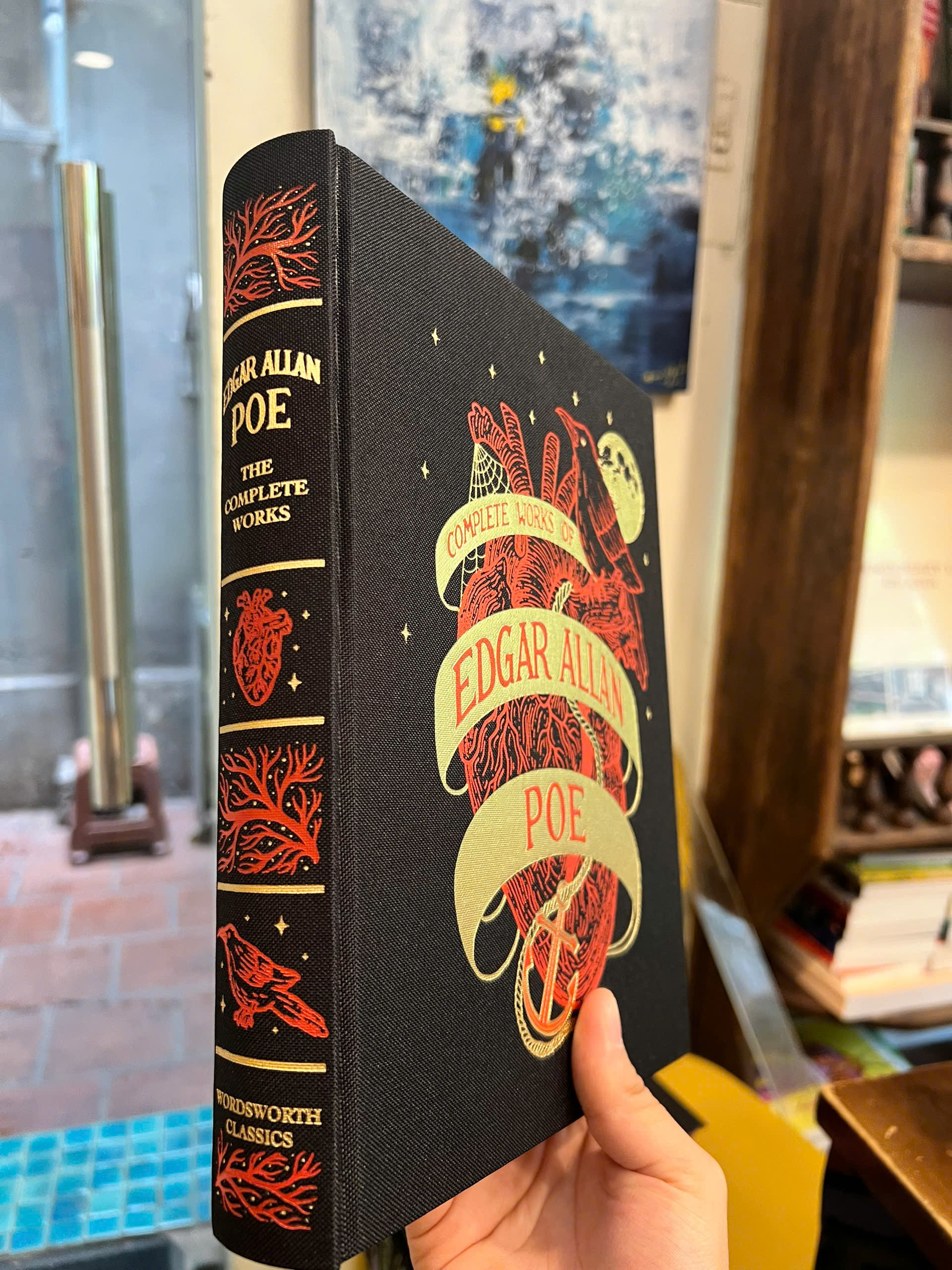 Sách - The Collected Works of Edgar Allan Poe | Classics Horror / Gothic / Bìa da, cứng khổ lớn