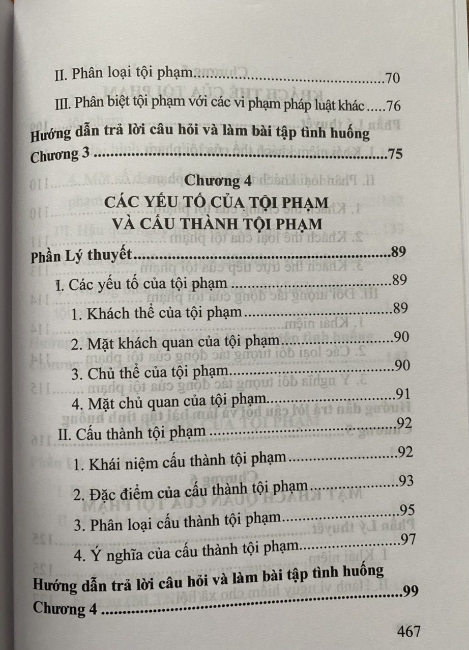 Hướng dẫn môn học Luật Hình Sự -Tập 1 - Phần Chung