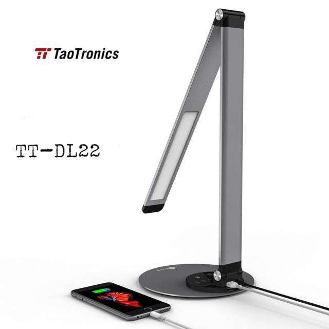 Đèn LED Chống Cận 10W Taotronics TT-DL22 Thân Kim Loại New - CHÍNH HÃNG ĐEN