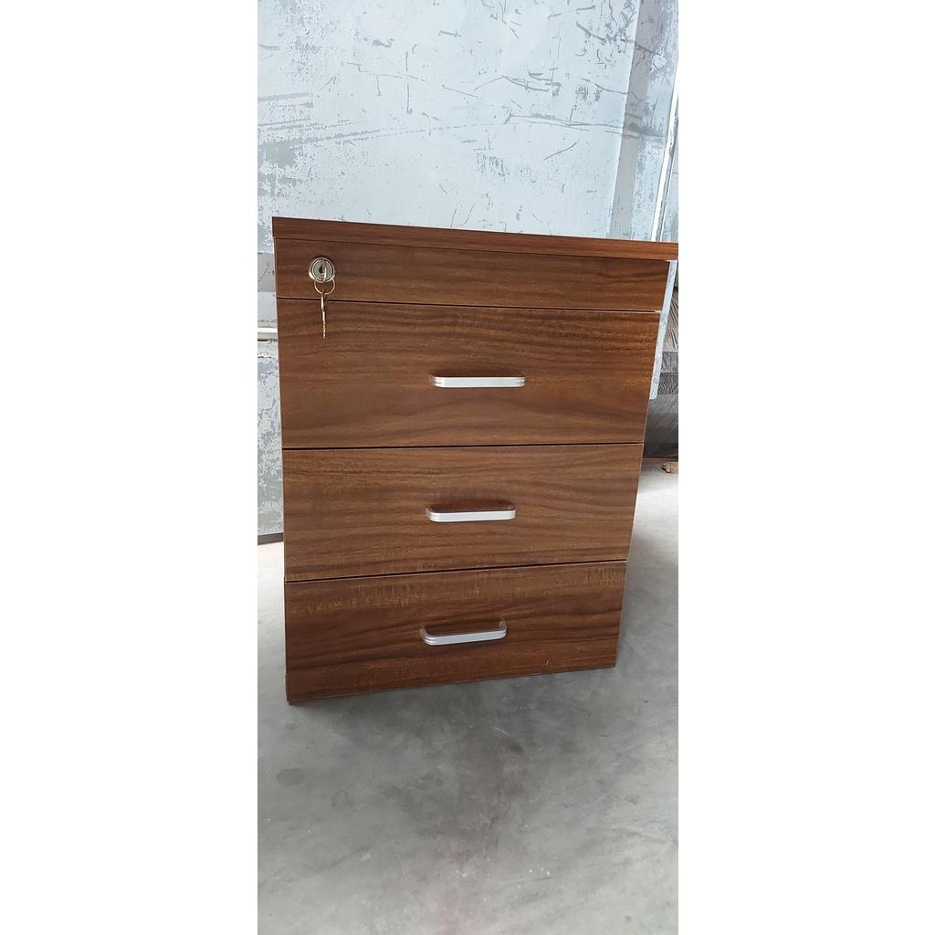 Hộc 3 ngăn kéo di động, tủ 3 ngăn kéo di động có khóa