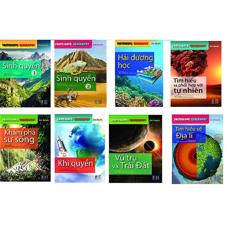 Bộ sách Factoscope: Geography
