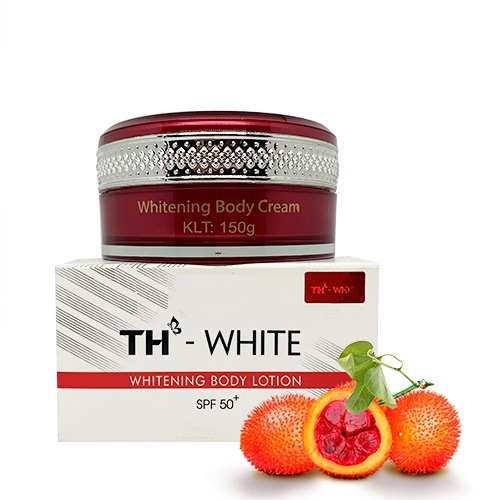 Kem dưỡng trắng da toàn thân chống nắng TH White SPF50 200g