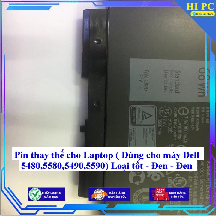 Pin thay thế cho Laptop Dùng cho máy Dell 5480 5580 5490 5590 - Hàng Nhập Khẩu