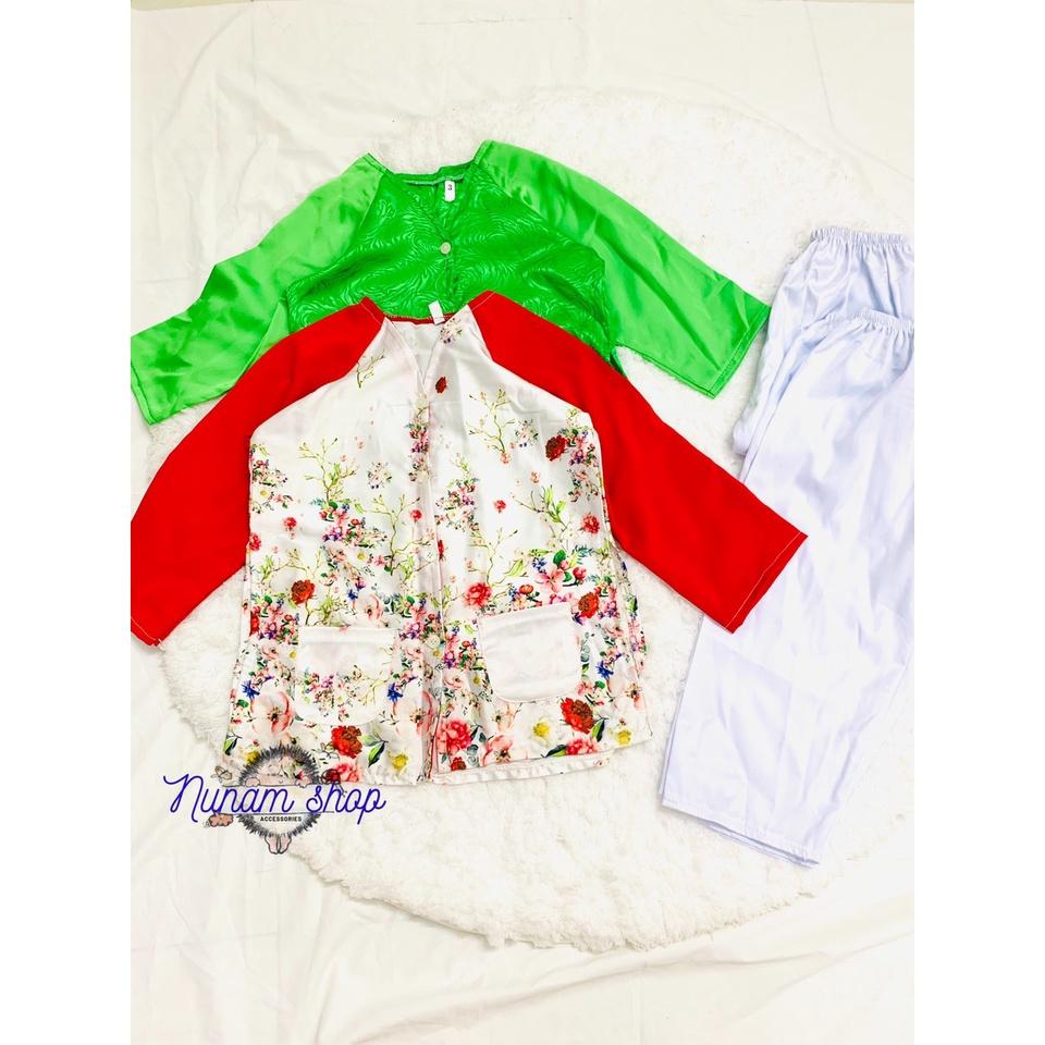 BỘ BÀ BA VON/PHI LỤA HỌA TIẾT CÓ TÚI XỊN XÒ SIÊU CUTE CHO BÉ 13-16KG - NUNAM SHOP