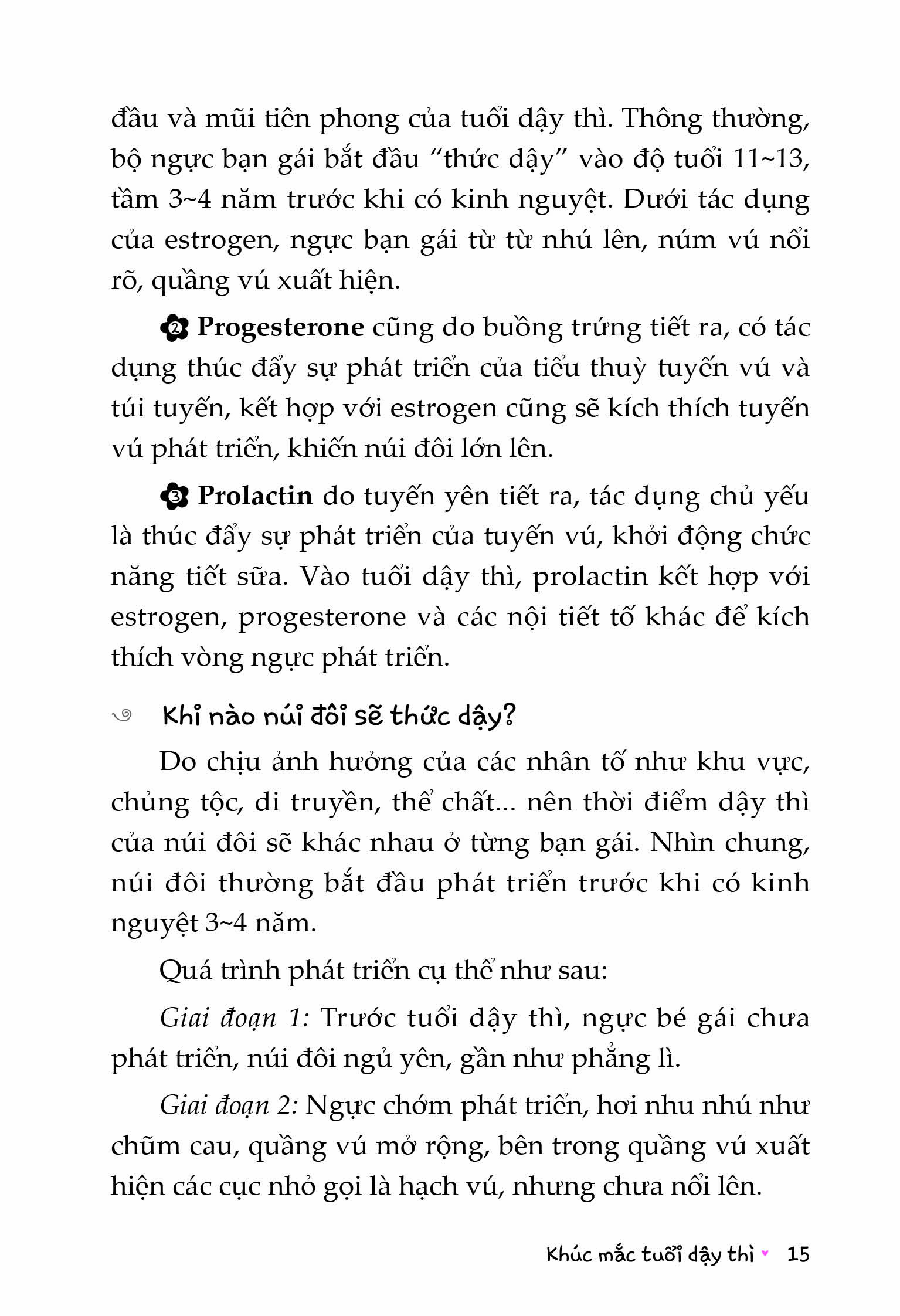 Khúc mắc tuổi dậy thì - Tủ sách Giáo dục Giới tính tập 1