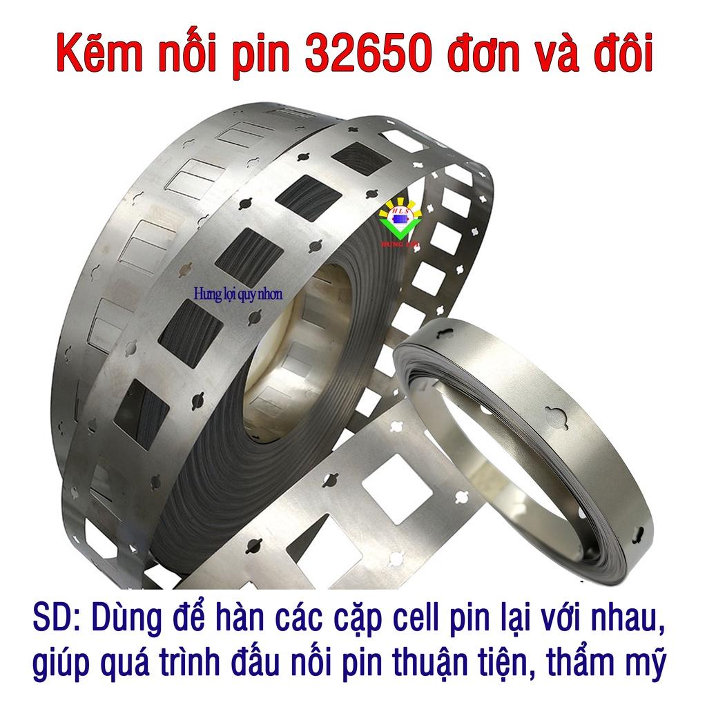 Kẽm nối pin 32650 loại đơn và đôi dành cho khung nhựa (mét)