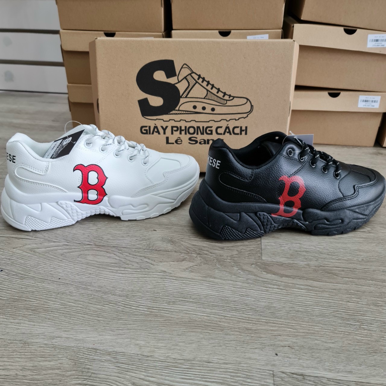 Giày Sneaker Đế Cao Thời Trang Nam