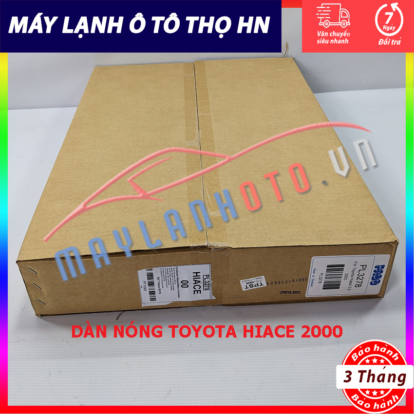 Dàn nóng Toyota Hiace 2000 Hàng xịn Thái Lan