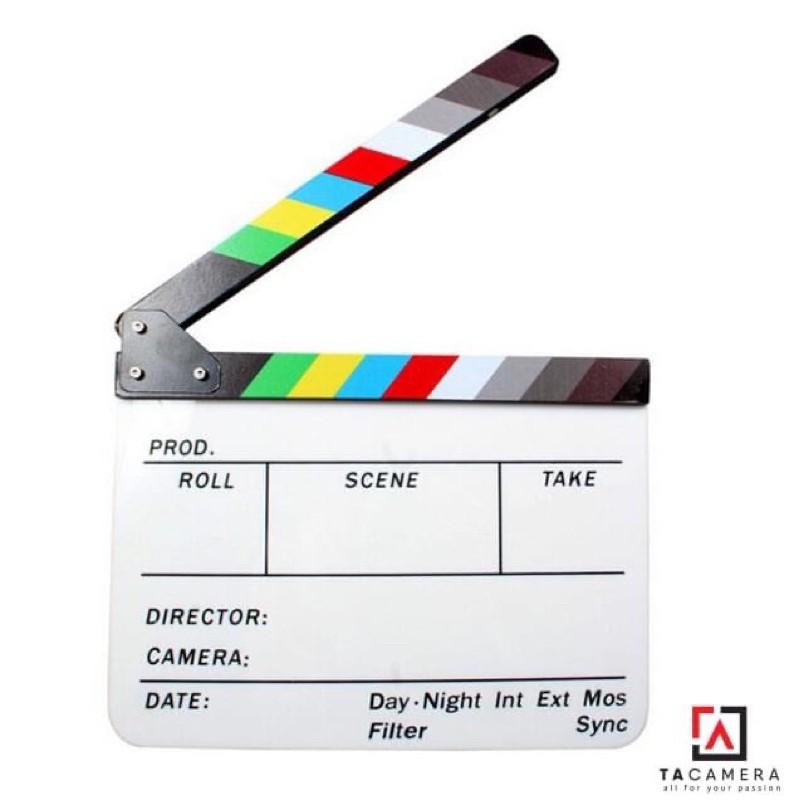 Bảng đạo diễn clapper board cao cấp Acrylic