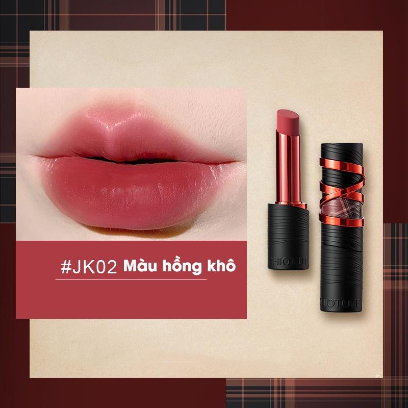 Son thỏi Chioture Silky Matte Lipstick chất son mềm mịn lâu trôi 2.8g