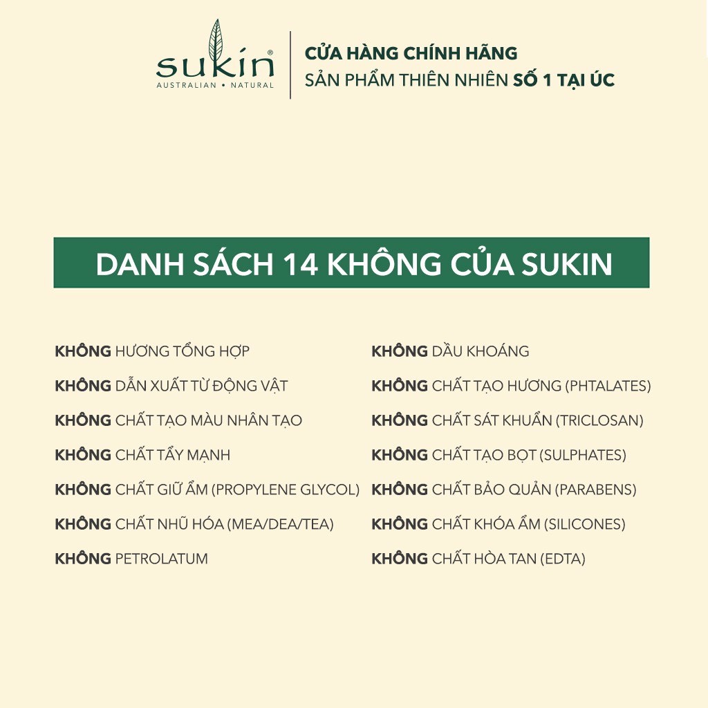 Bộ Kem Dưỡng Chăm Sóc Da Tay và Móng Sukin Hand and Nail Cream 50ml