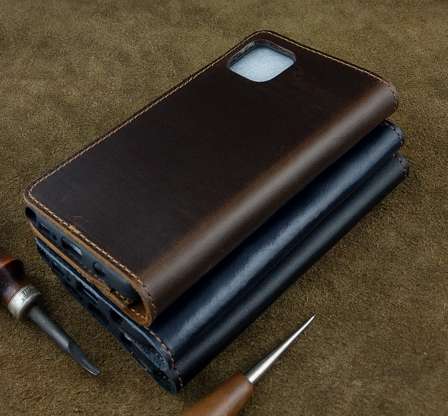 Bao Da cho Samsung Galaxy Note 10 Lite Handmade Da Bò Thật