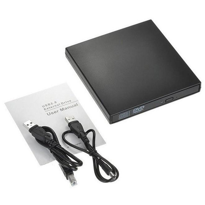 DVD ROM cắm cổng USB cho Laptop, PC - Ổ đọc đĩa tiện dụng