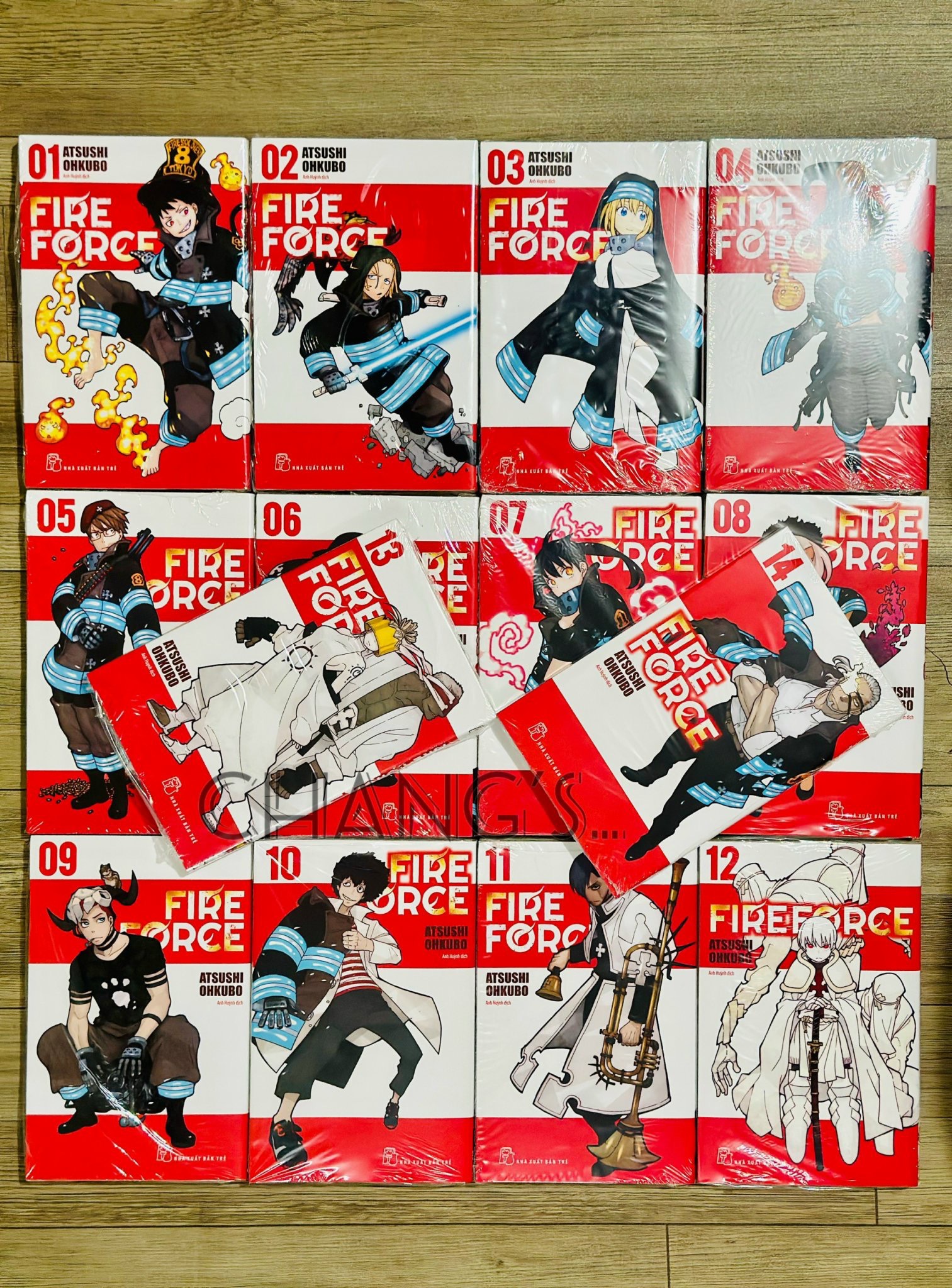 Fire Force Tập 1 2 3 full quà