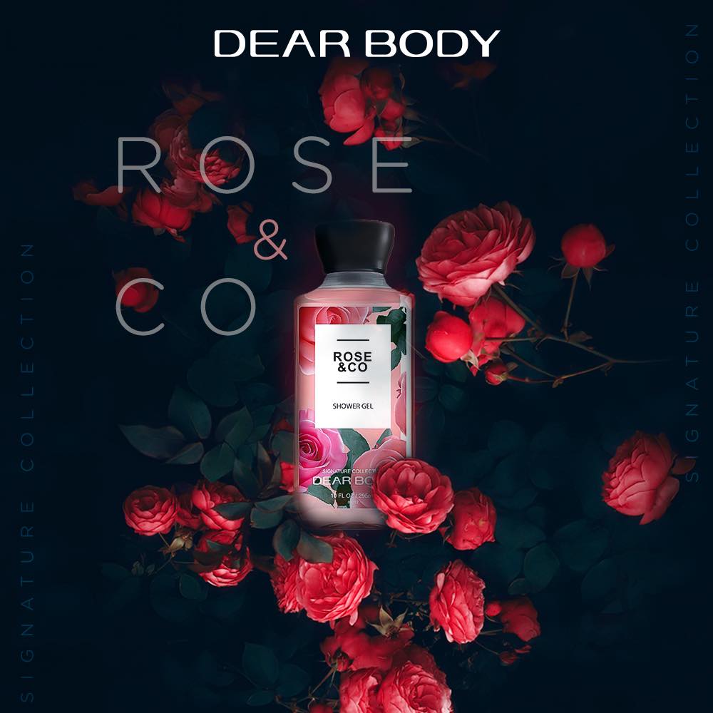 Gel Tắm Nước Hoa DEAR BODY 295ml - Làm Sạch Trắng Sáng Da - Giúp Da Mềm Mịn - Cân Bằng Độ Ẩm - Hương Thơm Ngọt Ngào - Tươi Mát - Lưu Hương Tới 8h