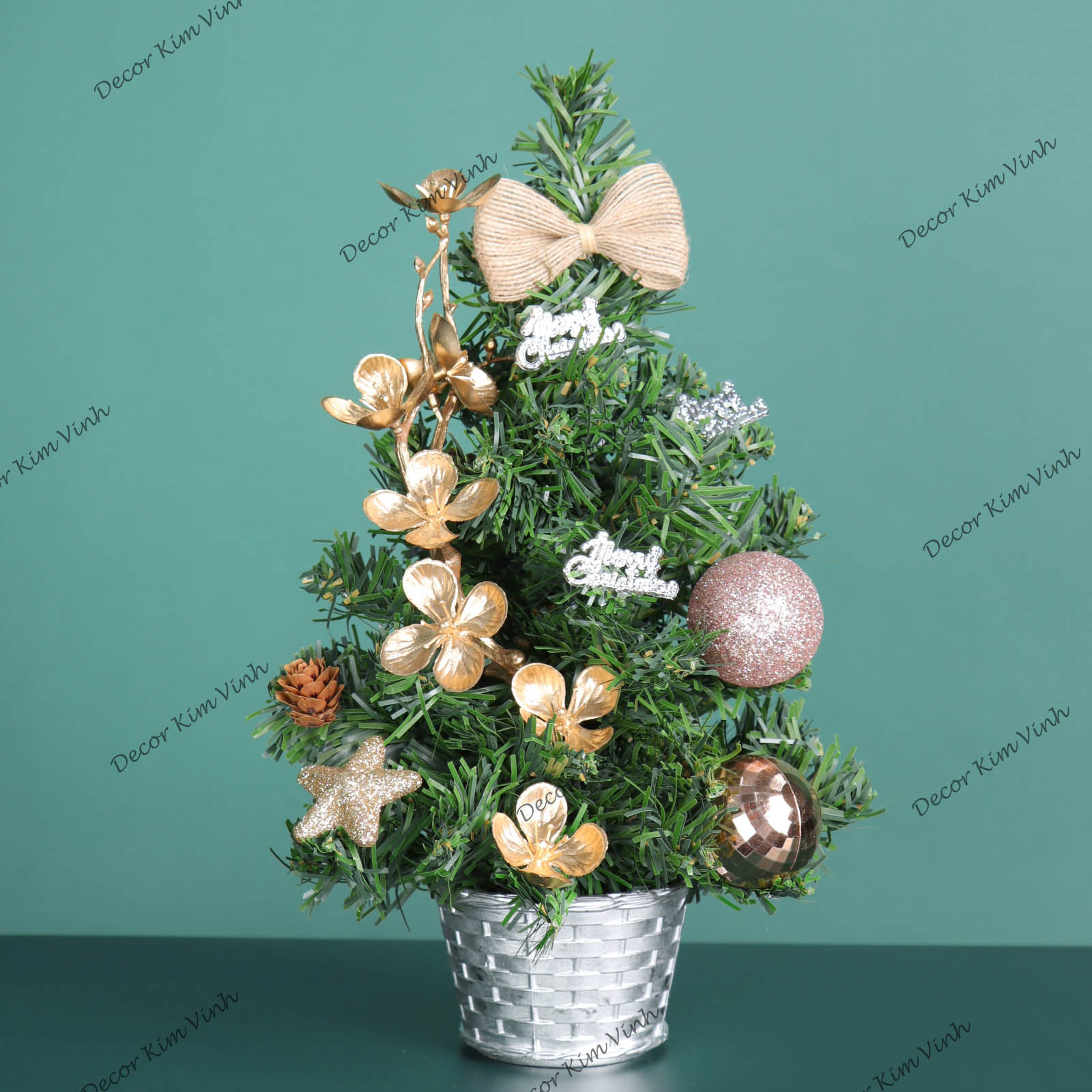 Cây Thông Nhí 3TN03 Cây Thông 30cm Trang Trí Giáng Sinh Cây Thông Noel