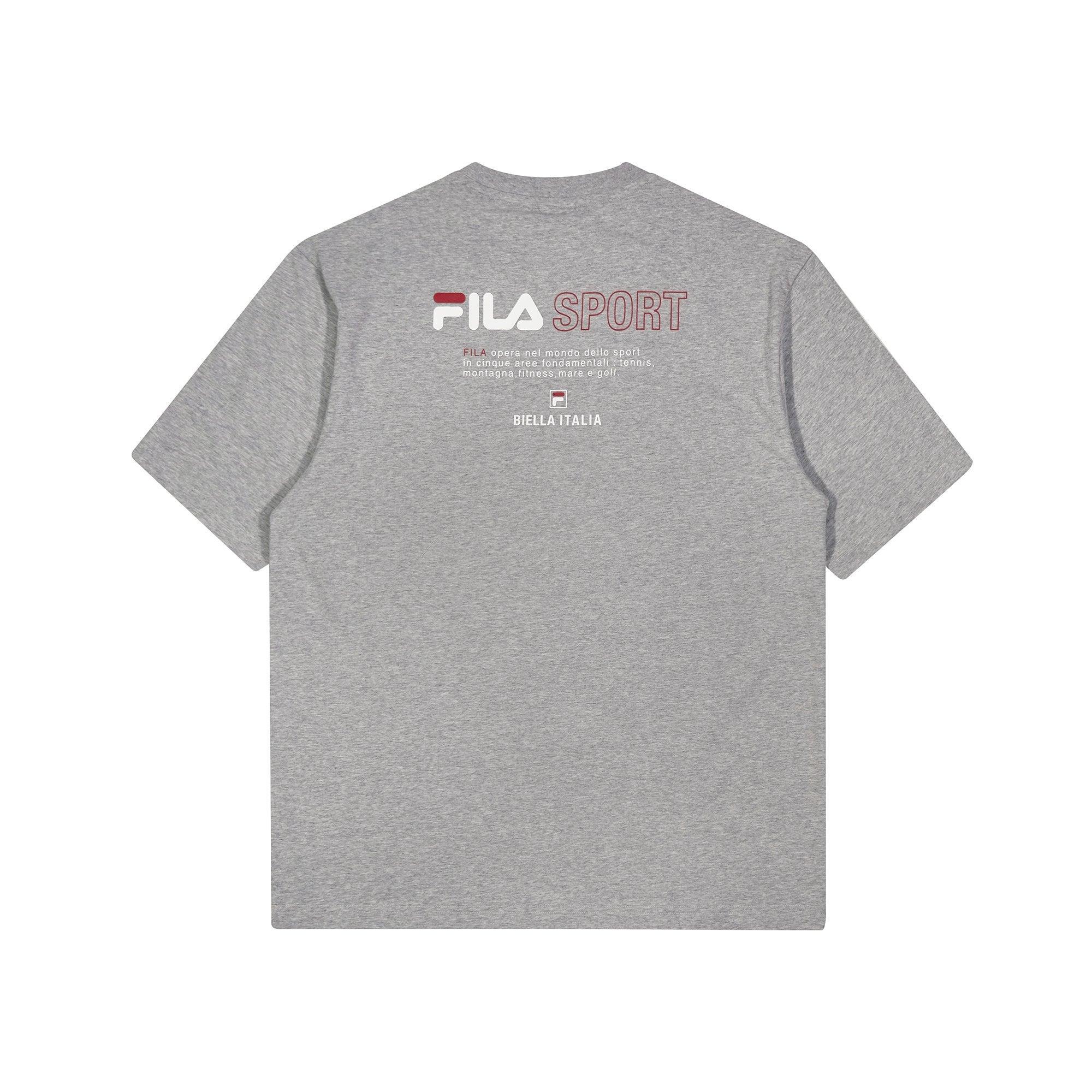 Áo thun tay ngắn thời trang unisex Fila Heritage Logo Rs1 - FS2RSD2118X-LML