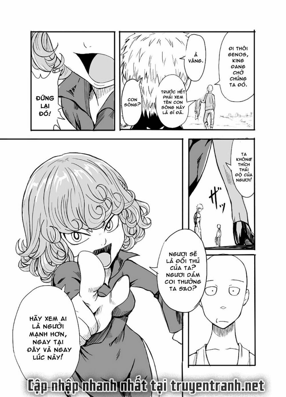 trận chiến giữa saitama và bão kinh hoàng chapter 1 27