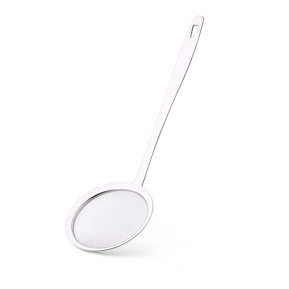 Dụng cụ hớt bọt, váng mỡ inox lưới 304 -  21cm 45g