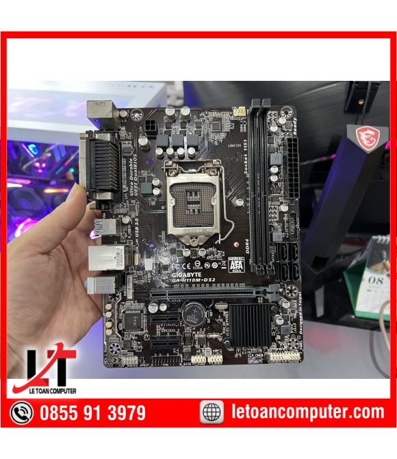 Mainboard Gigabyte H110M-DS2 DDR4  - Hàng Chính Hãng