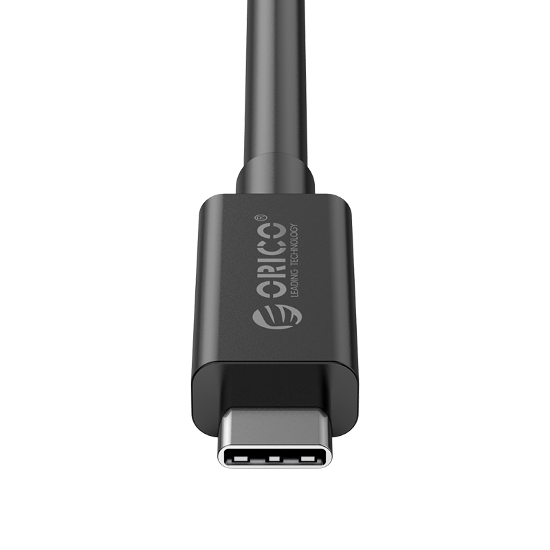 Cáp Thunderbolt 3 chiều dài 0.7M ORICO TBL07-BK- Hàng Chính Hãng