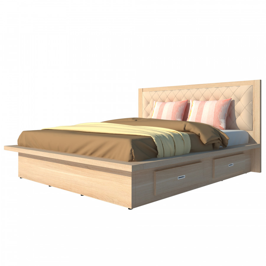 Giường 2 Hộc Kéo FG129