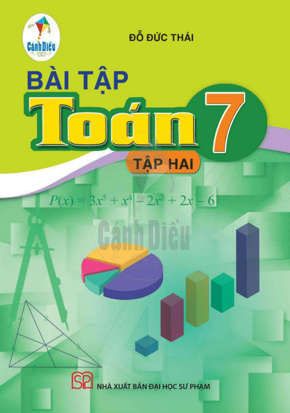 Sách bài tập Toán 7- Tập 2- Cánh Diều (Kèm Nilon bọc Sách)