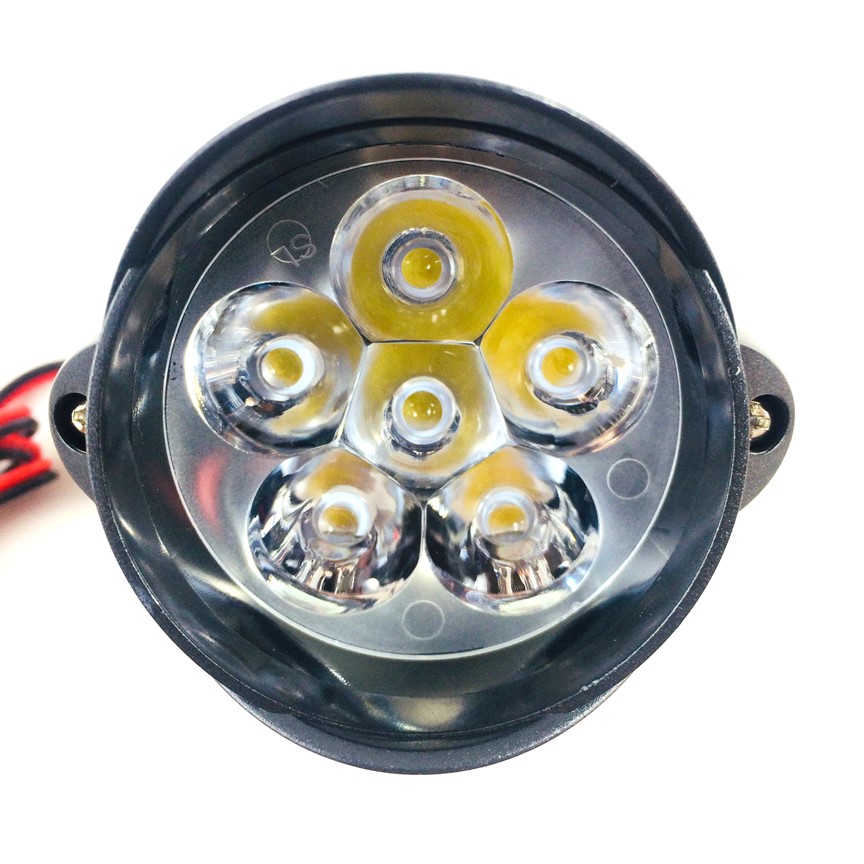 Bộ đèn Led trợ sáng 6 bóng G3 dành cho xe máy ô tô