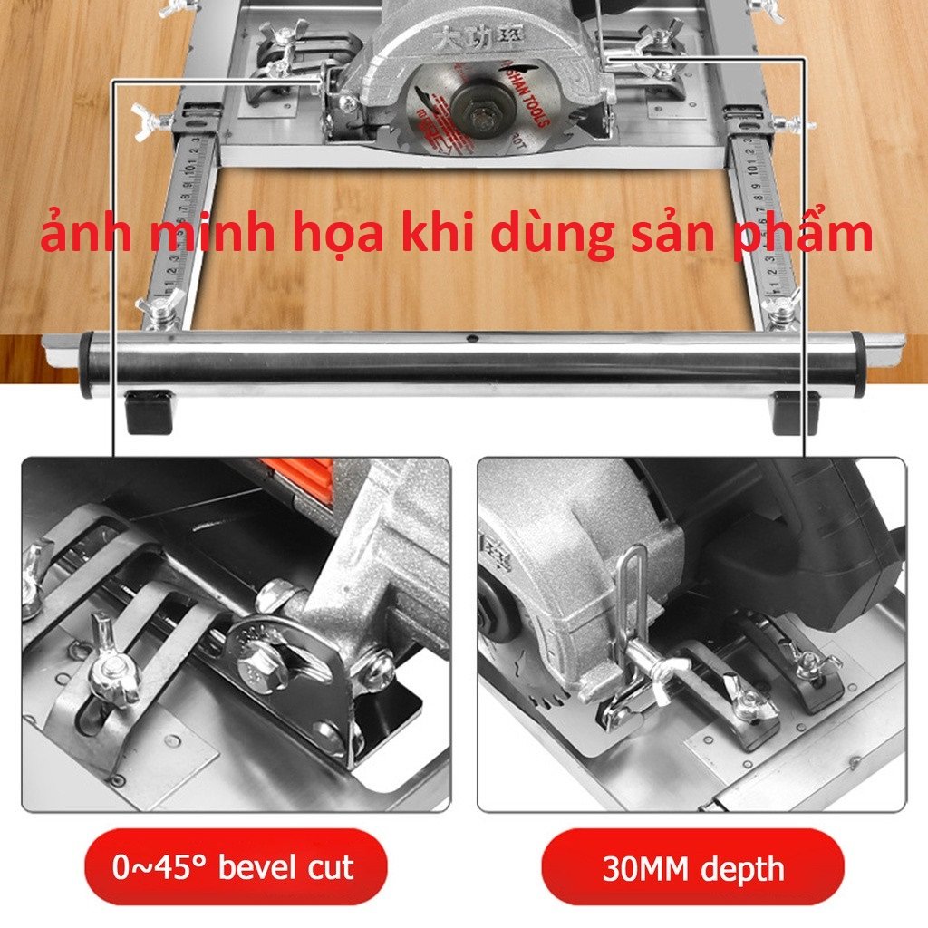 KHUNG ĐỊNH VỊ MÁY CẮT GẠCH, GỖ TÔN ,NHỰA