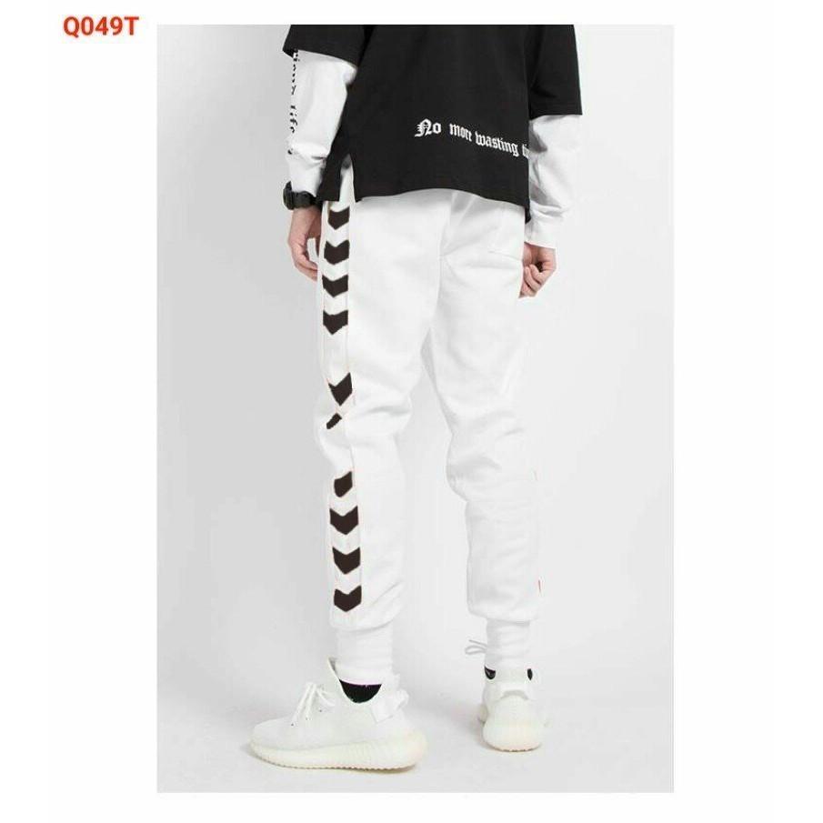 QUẦN JOGGER NAM THUN NỈ NGOẠI BO LAI PHONG CÁCH ĐƯỜNG PHỐ,PHỐI SỌC MŨI TÊN CỰC CHẤT CÁ TÍNH CHO GIỚI TRẺ , THỜI TRANG NAM QUẦN JOGGER DẸP - JINS STORE