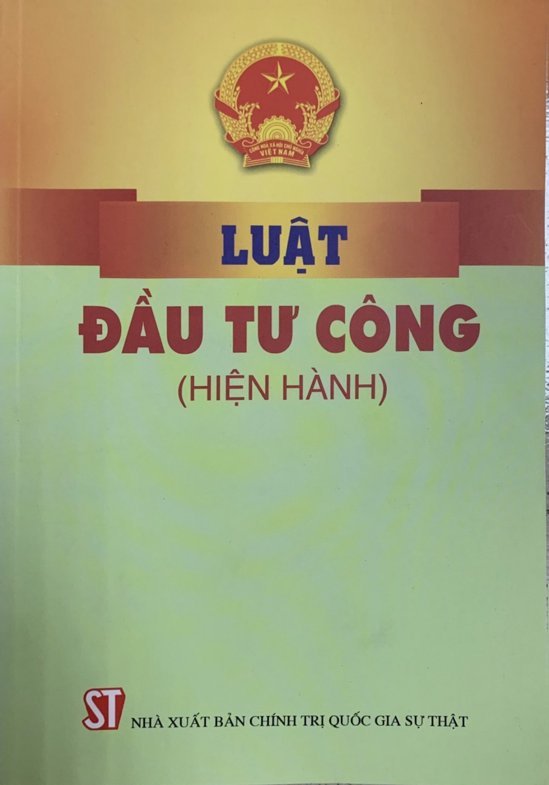 Luật đầu tư công (Hiện hành)