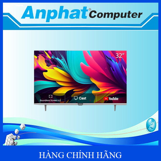 Smart Tivi COOCAA 322R5 (32″/Full-HD 1366*768/60Hz/5ms/VGA-HDMI) - Hàng Chính Hãng