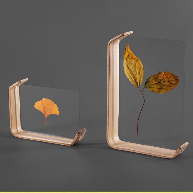 Khung ảnh để bàn, khung hình để bàn làm việc NGHỆ THUẬT mặt acrylic kích thước 22.7x16.2x4cm - Bảo Hành Gãy, Vỡ