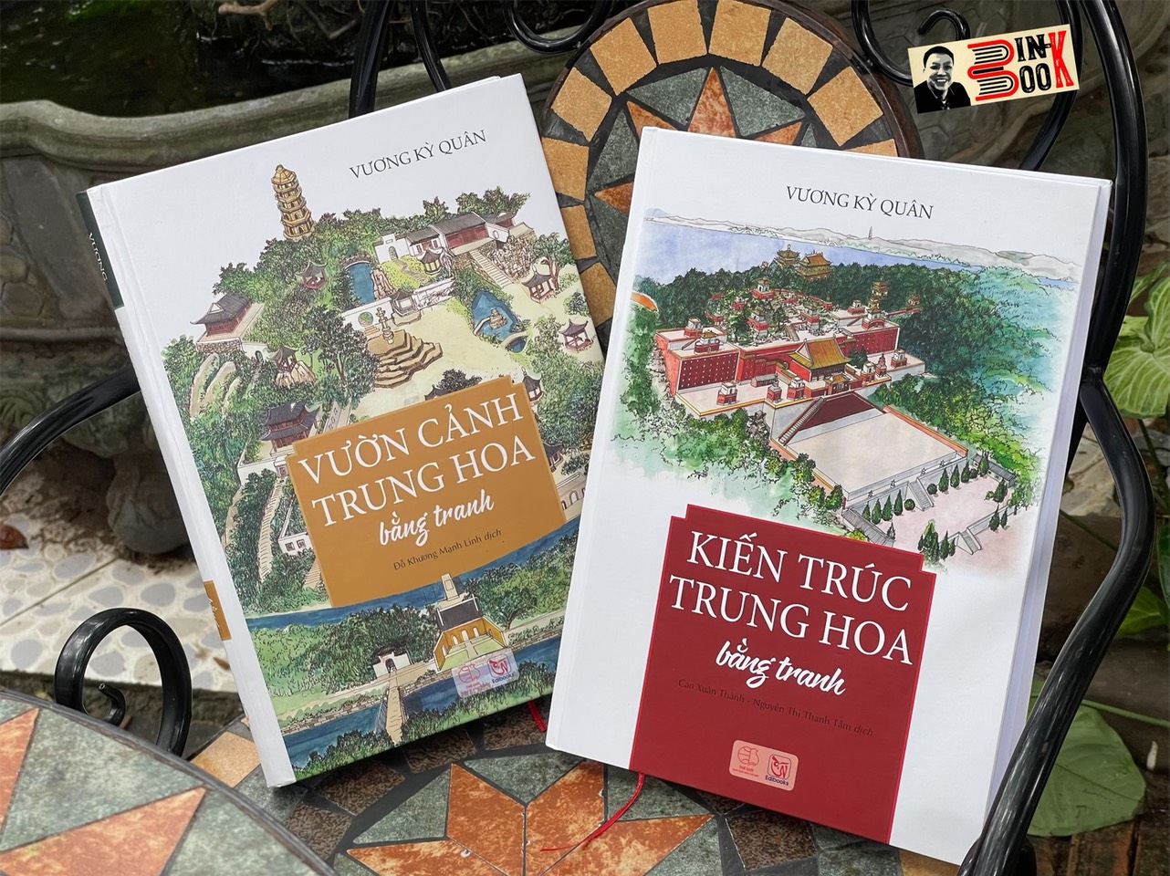 KIẾN TRÚC TRUNG HOA Bằng Tranh và VƯỜN CẢNH TRUNG HOA Bằng Tranh – Vương Kỳ Quân – Edibooks