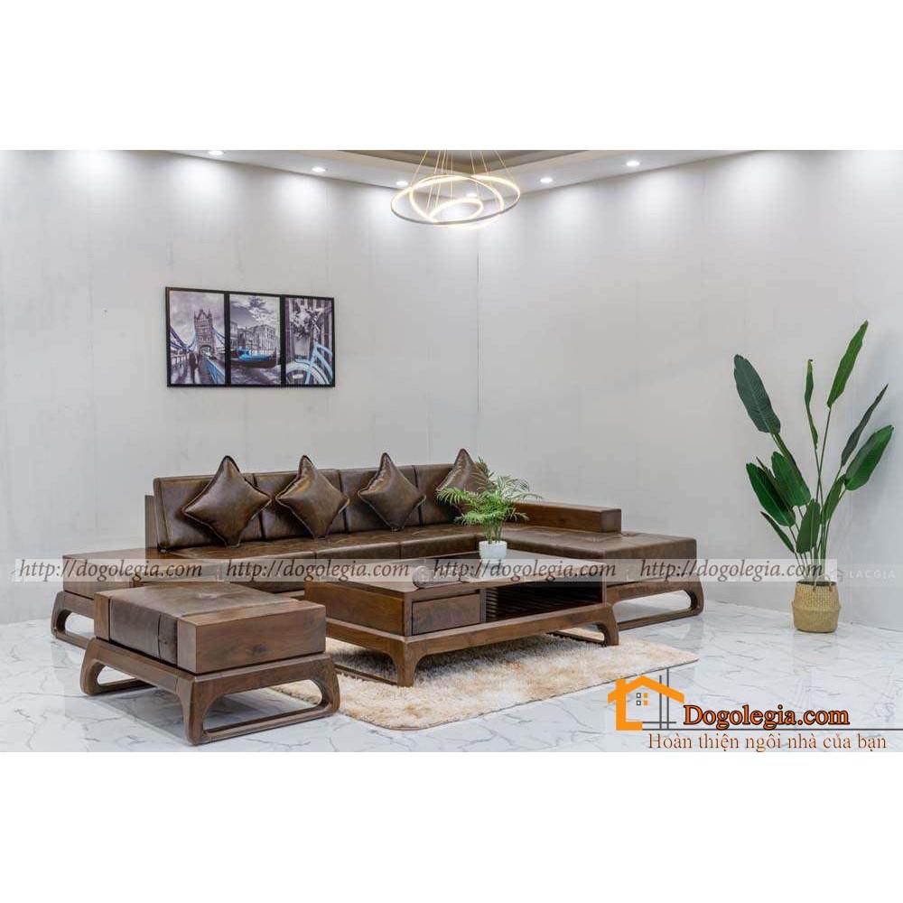 Đẹp Tinh Tế Với Mẫu Sofa Gỗ Cao Cấp LG-SG139