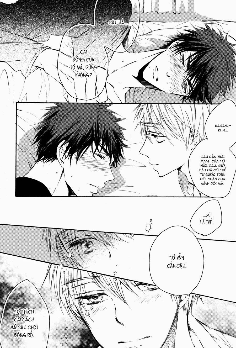 kuroko – tuyển thủ vô hình: good night darling chapter 1 25