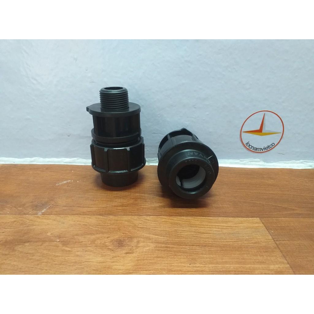 Nối ren ngoài HDPE 25 x 3/4