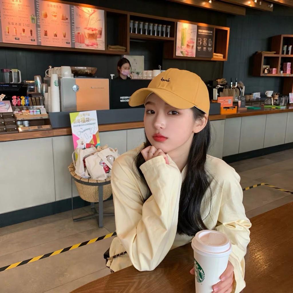 Mũ Lưỡi Trai Thêu Chữ TMI Phong Cách Ulzzang Form Unisex Nam Nữ Cao Cấp Hàng Quảng Châu