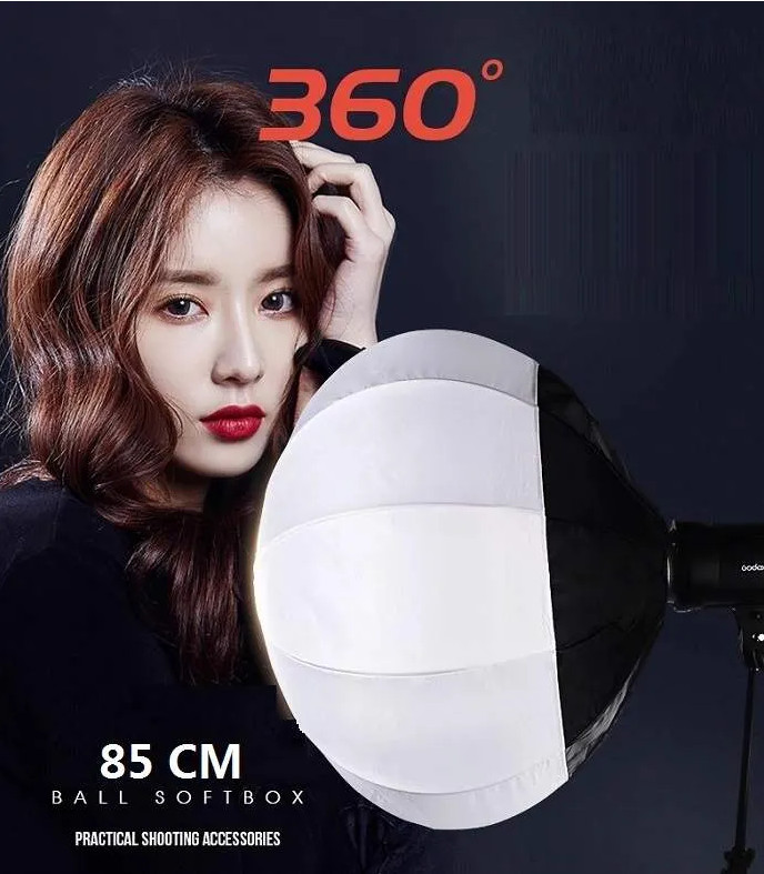 Softbox cầu 85cm khuyếch tán ánh sáng