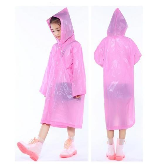 Áo mưa trẻ em EVA cao cấp siêu nhẹ, chống thấm tuyệt đối