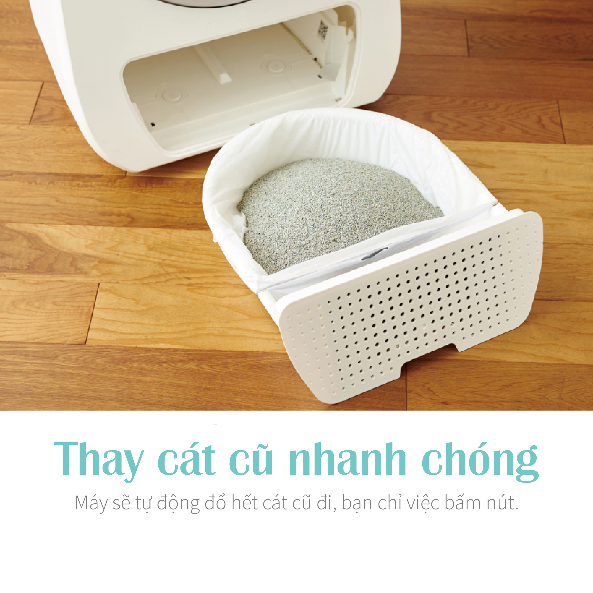 Máy dọn phân mèo tự động CATLINK Scooper CL-01