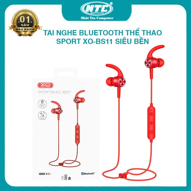 Tai nghe bluetooth thể thao XO BS11 Magnetic V4.2 pin dùng 6H liên tục - Hàng Chính Hãng