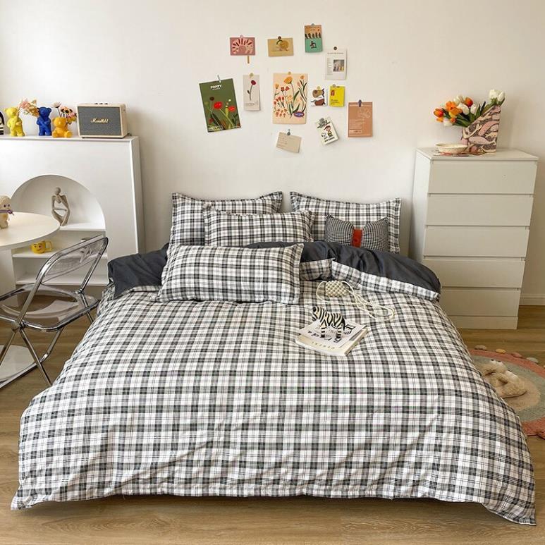 Bộ chăn ga gối , coton poly họa tiết mới đáng yêu đủ size miễn phí bo chun