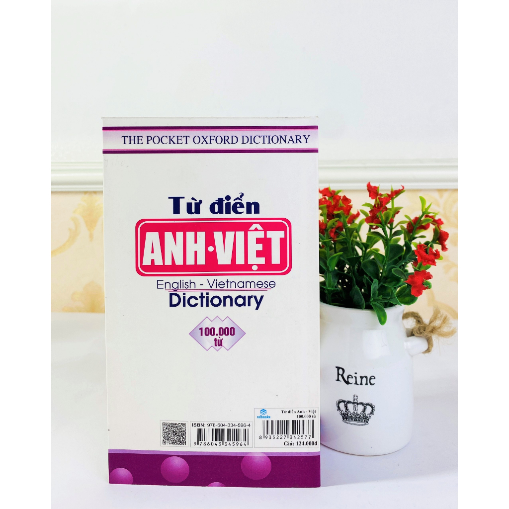 Sách - Từ điển Anh - Việt 100.000 từ (B124) - ndbooks