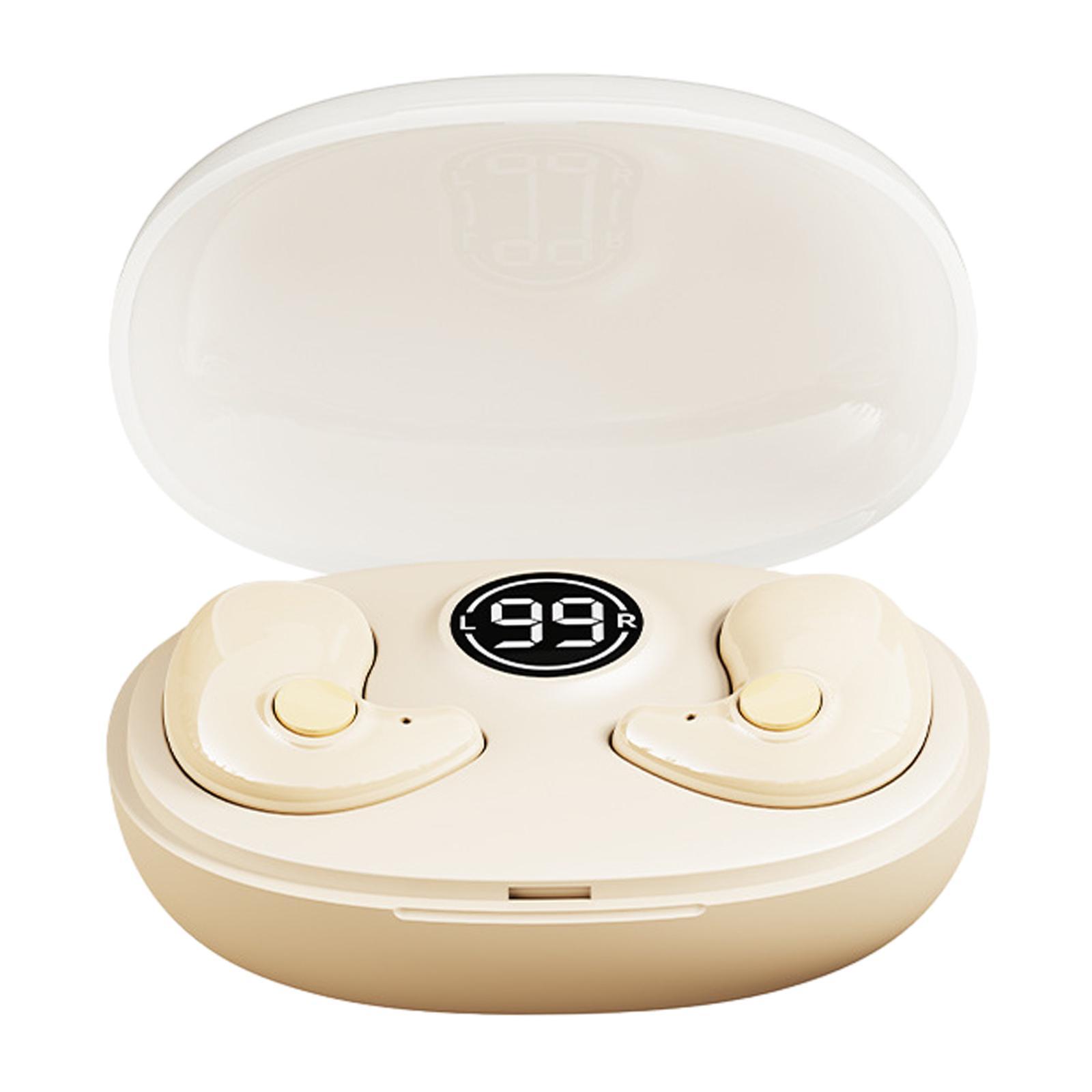 Bluetooth  Earpiece Stereo Noise Cancelling Mini Noise Blocking Earbuds Gaming Earphones for Sleeping Computer Music Working