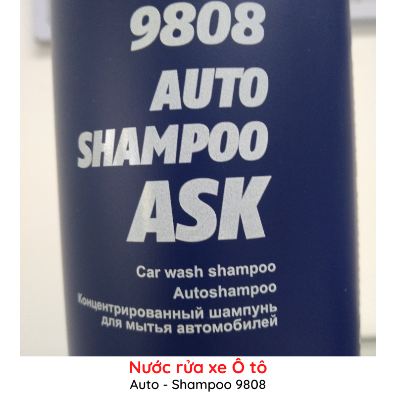 Nước rửa xe Ô tô 1000ml, Auto - Shampoo 9808